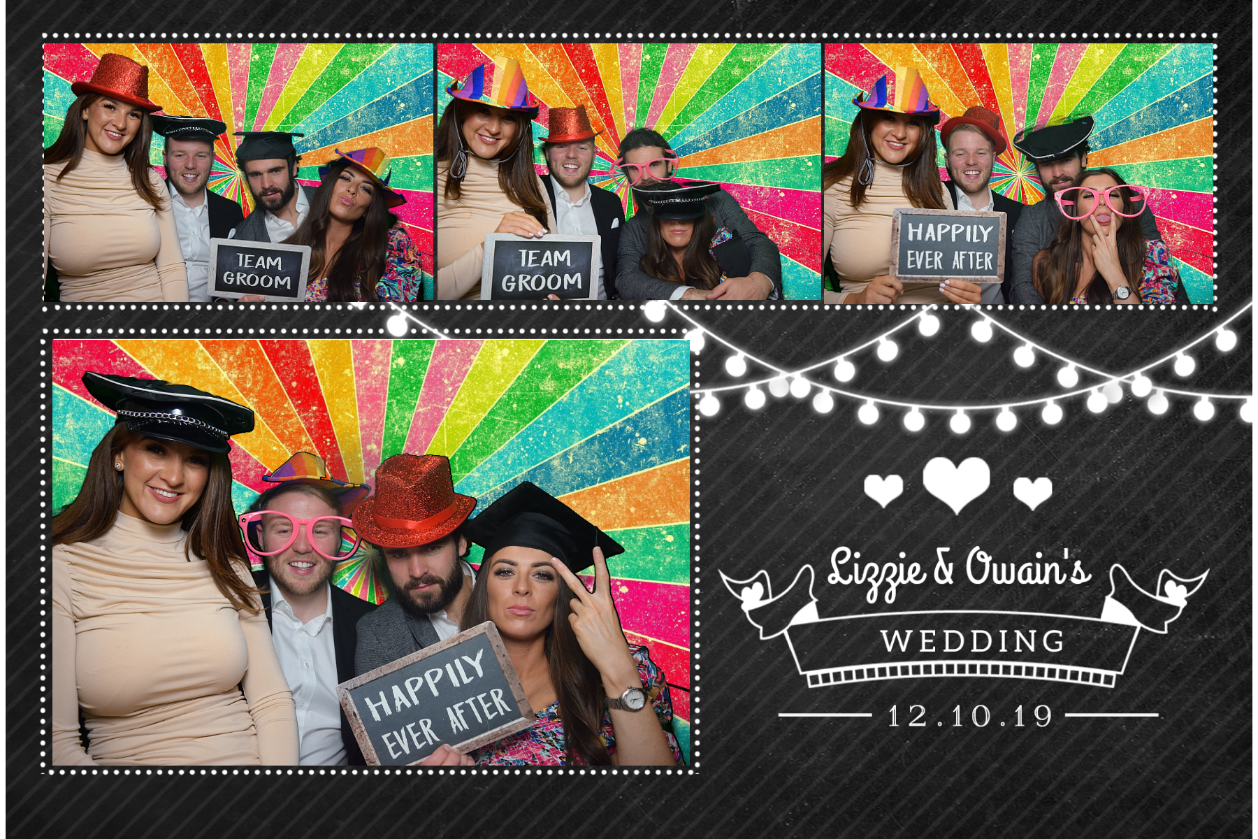 Lizzie & Owain | View more photos from the event at gallery.blissbooth.co.uk/u/BlissBooth/Lizzie-Owain